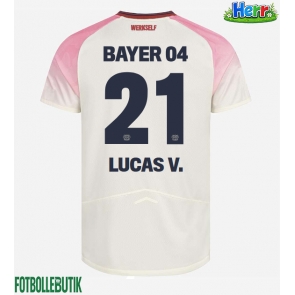 Bayer Leverkusen Lucas Vazquez #21 Bortatröja 2025-26 Kortärmad